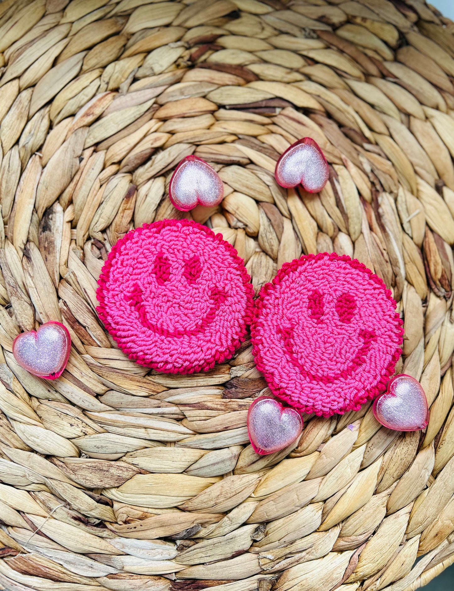 Smiley Face Car Coaster