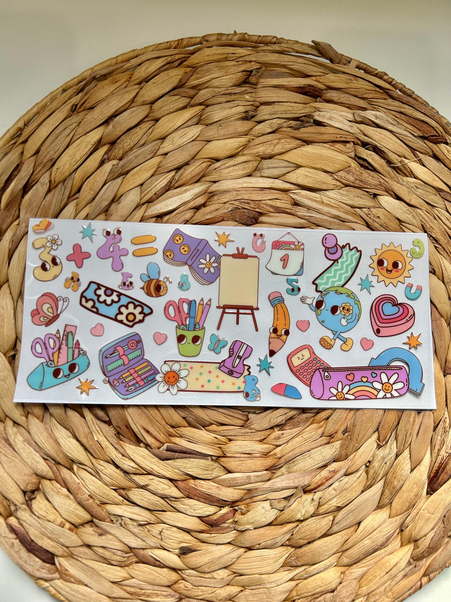 School Friends UV DTF Transfer