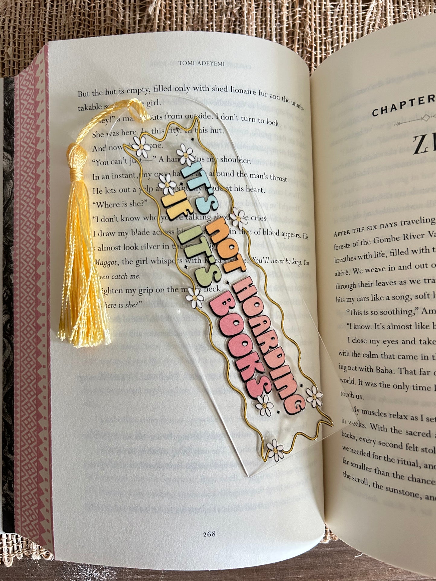Hoarding Books Bookmark