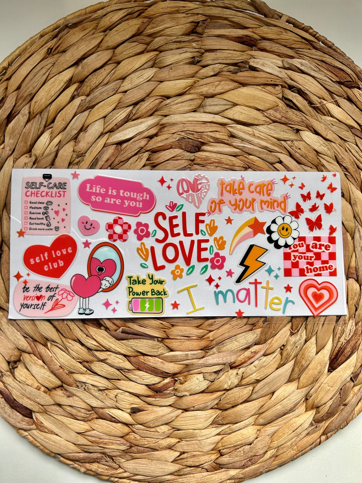 Self Love UV DTF Transfer