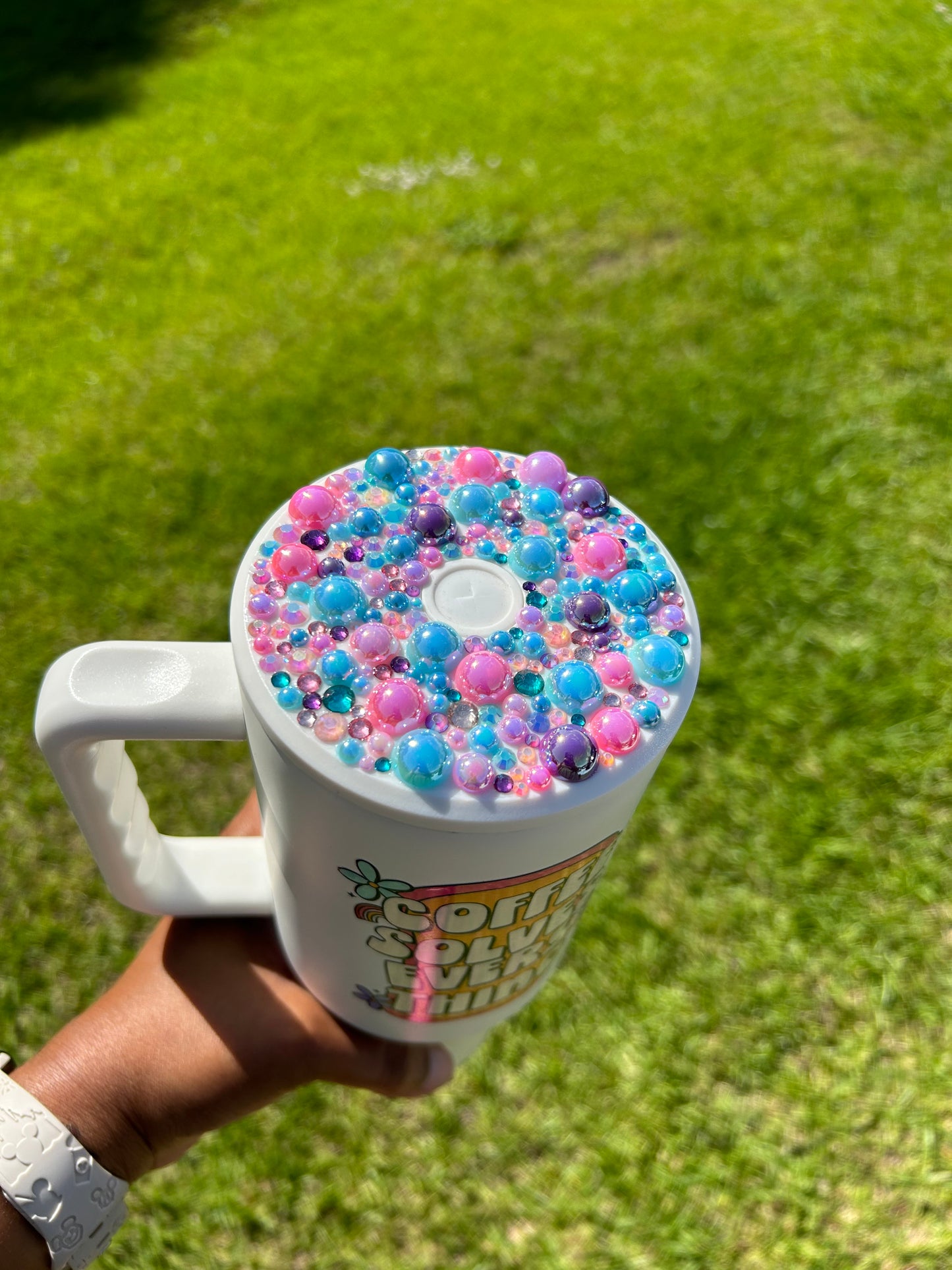 Coffee Solves Tumbler