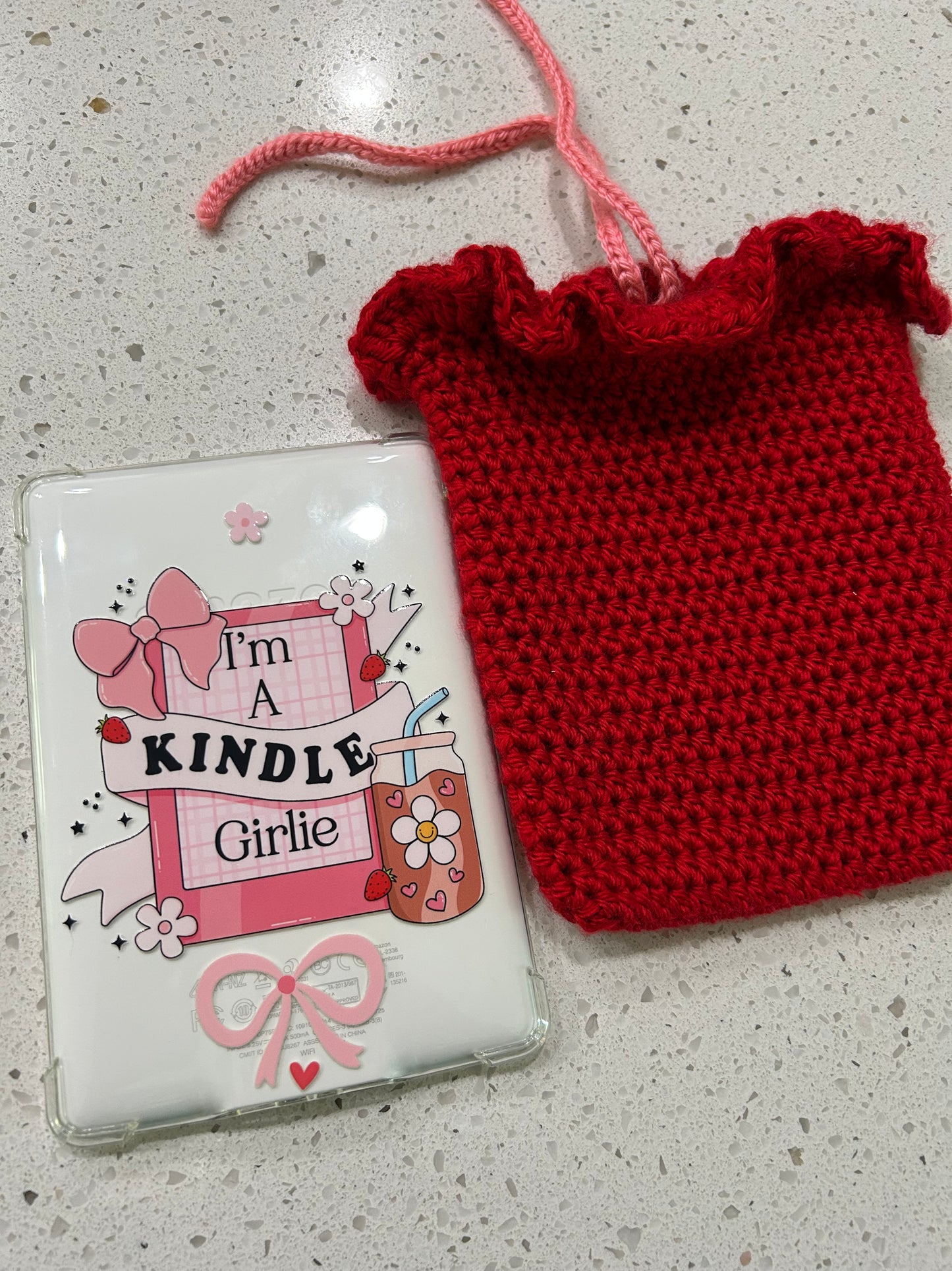 Custom Crochet Kindle Pouch