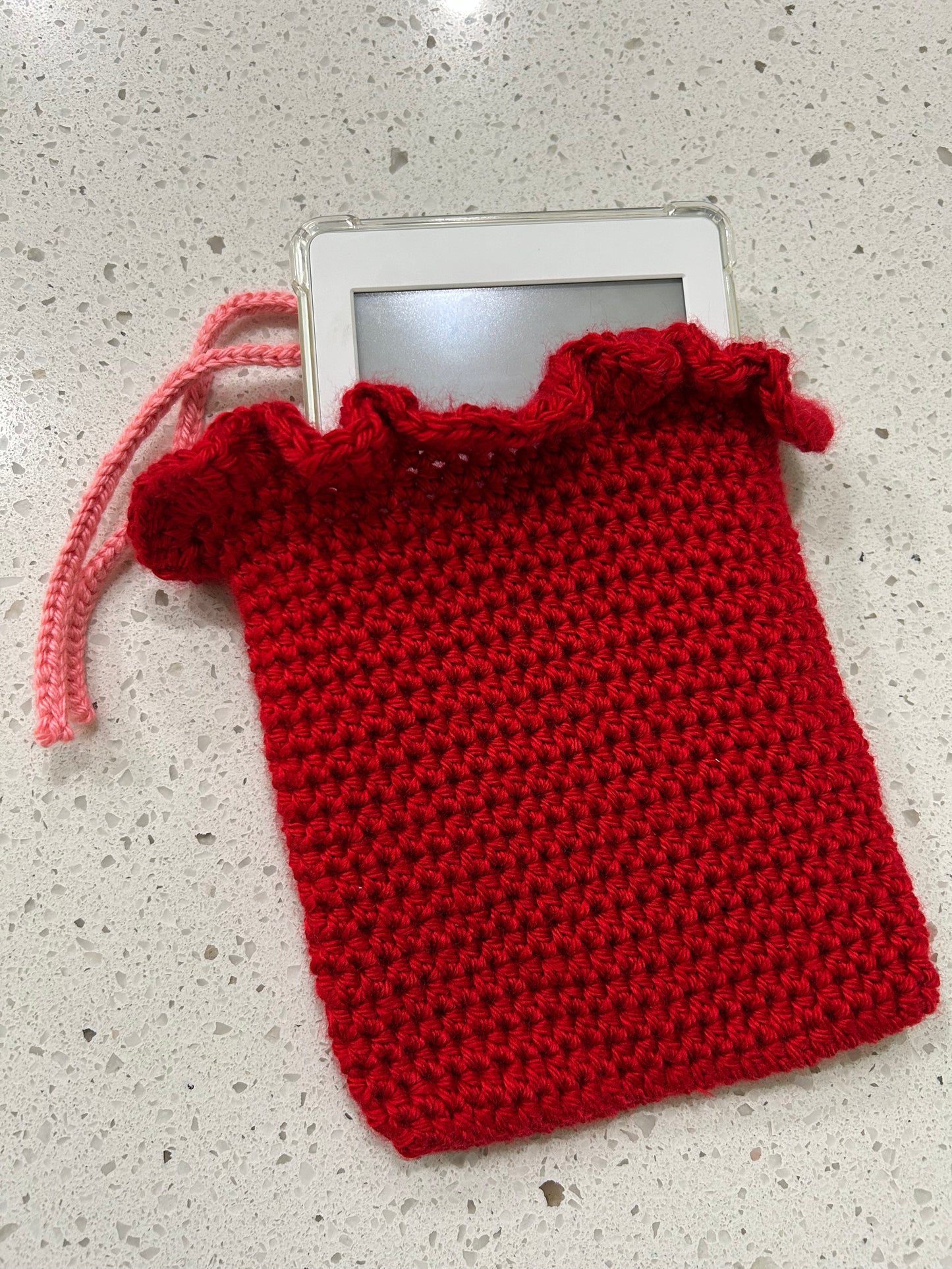 Custom Crochet Kindle Pouch