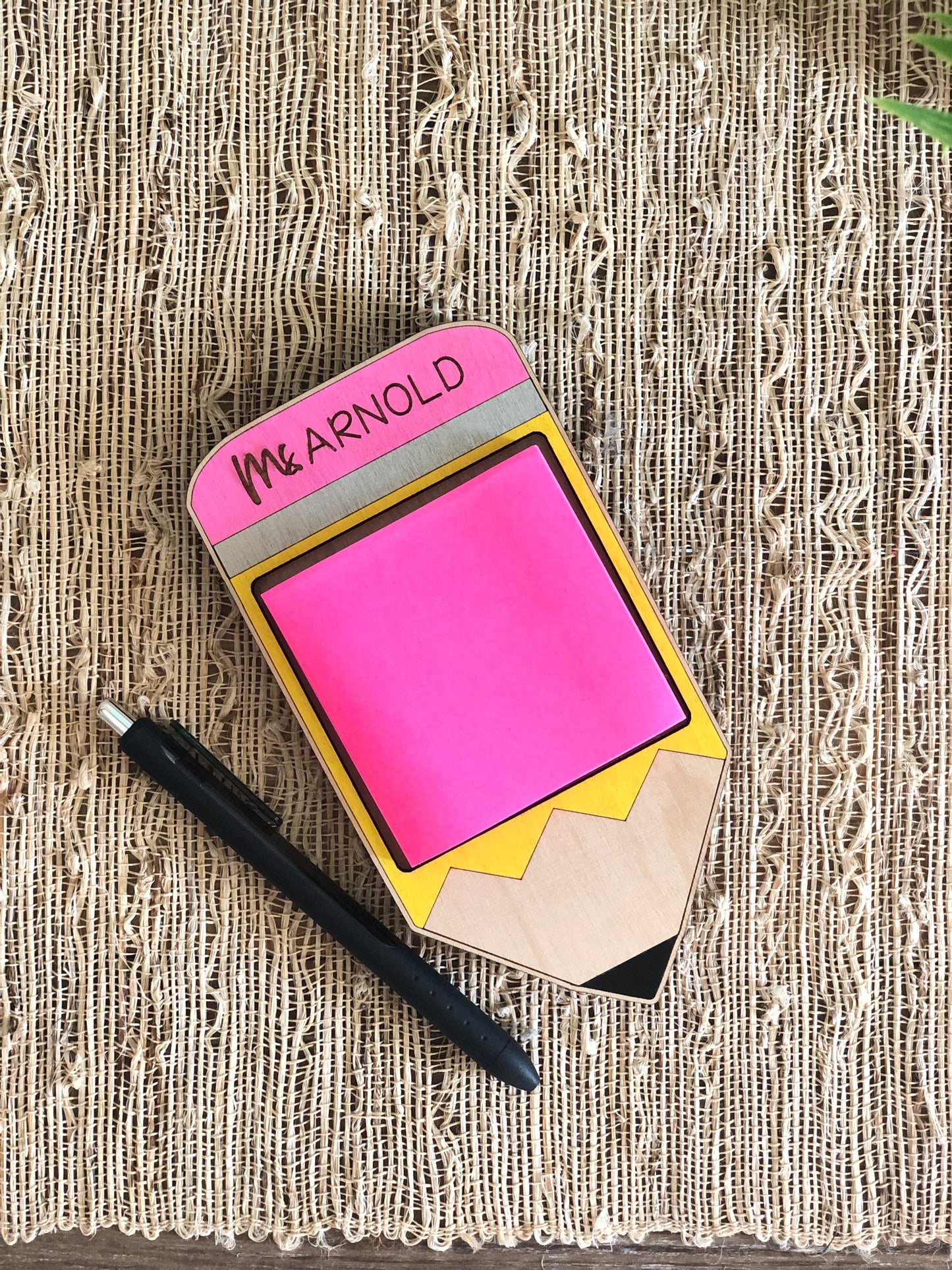 Teacher #2 Pencil Note Pad