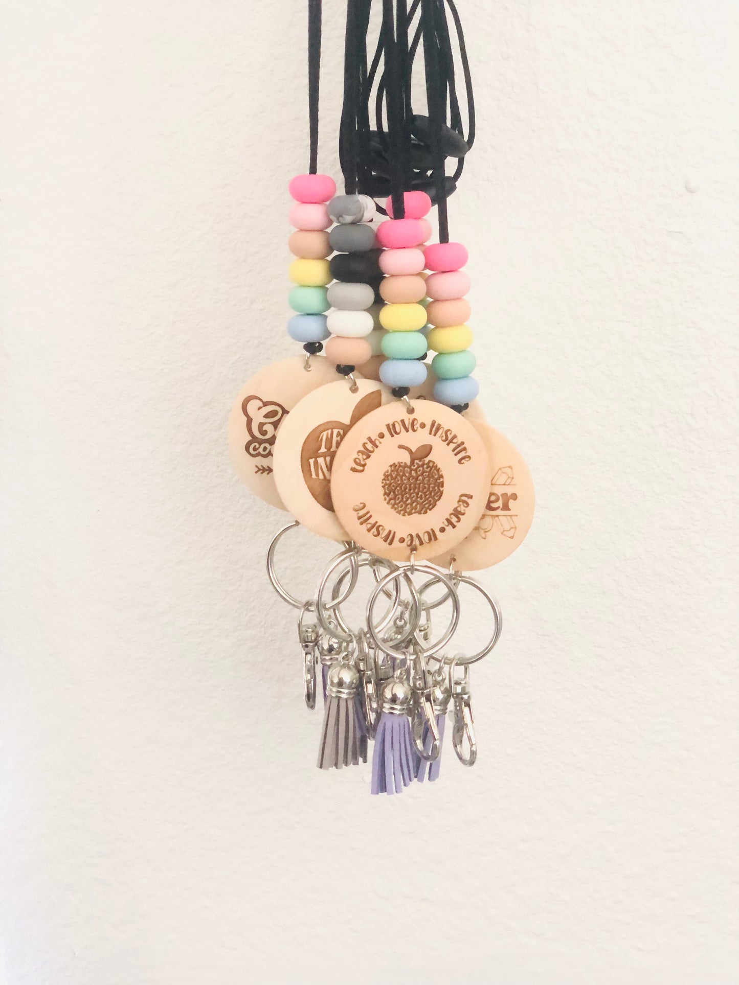 Beaded Teacher Lanyard