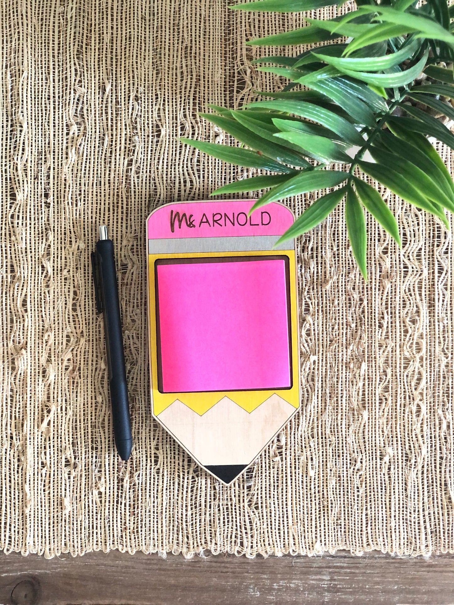 Teacher #2 Pencil Note Pad