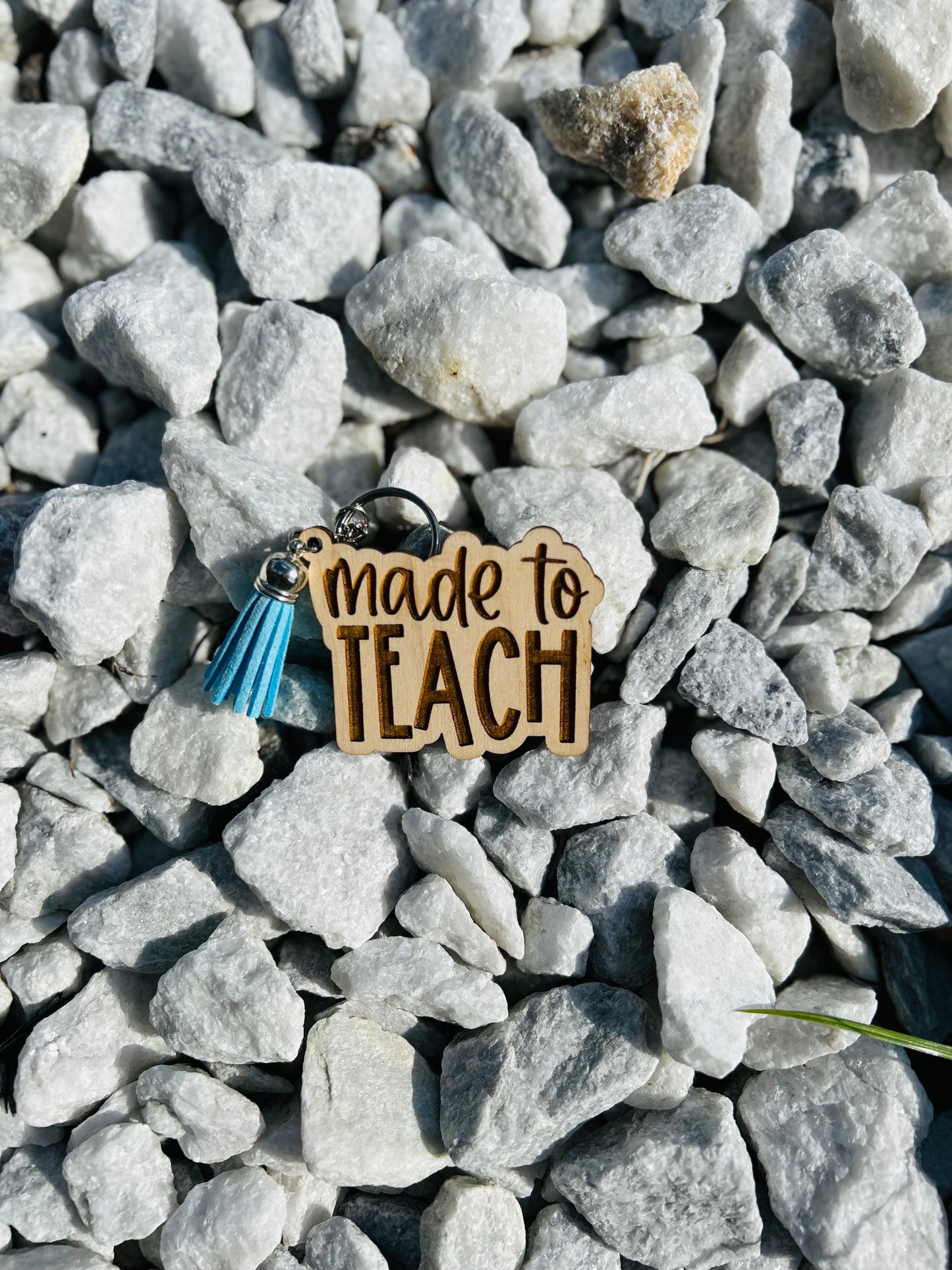 Engraved Teacher Appreciation Keychain/Bag Charms