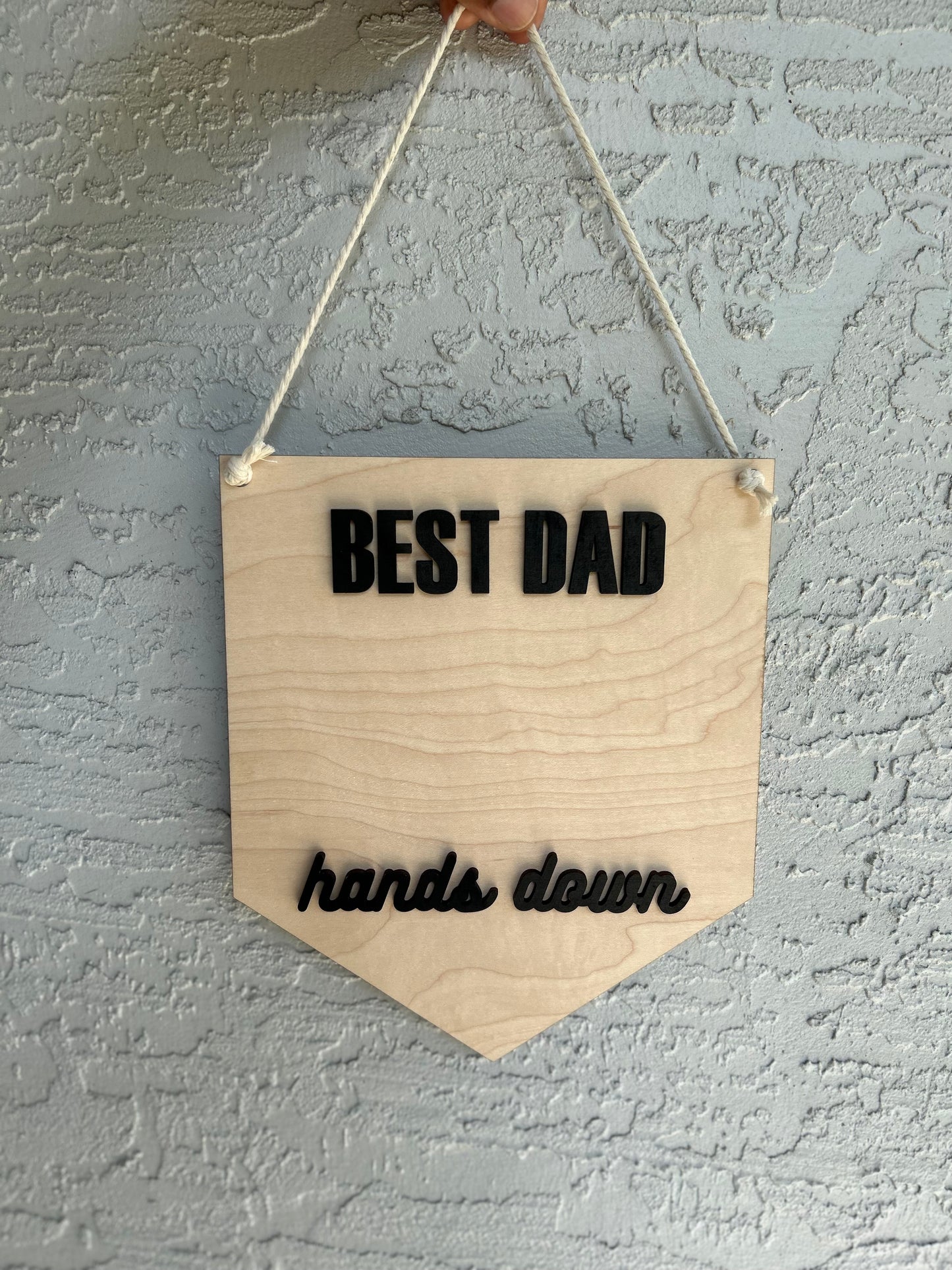 Best Dad Hands Down Hanger