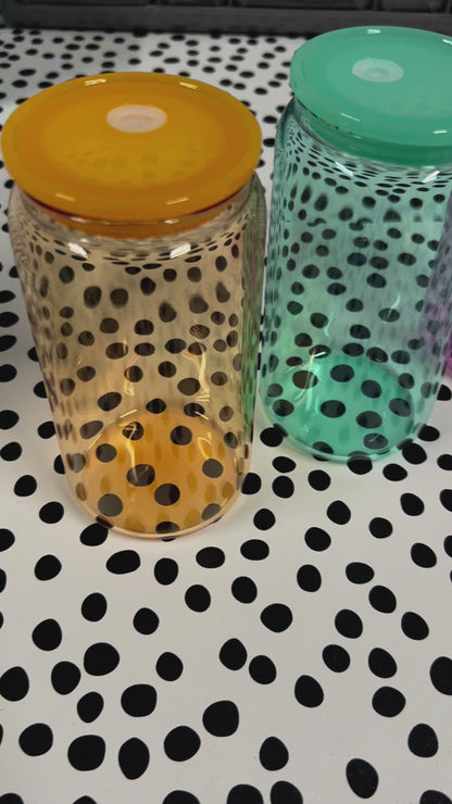 16oz Colored Glass Cans