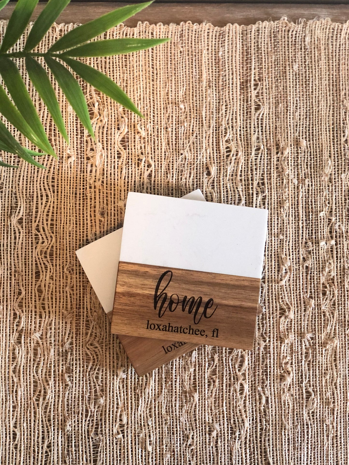 Personalized Home City Coasters