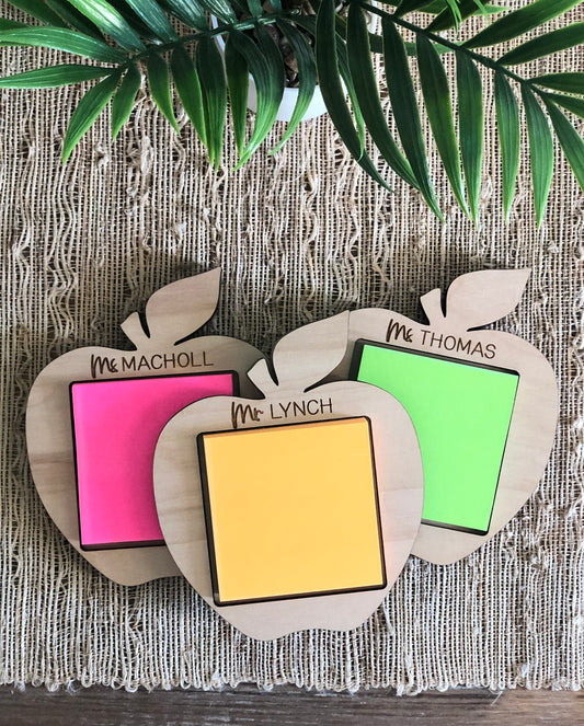 Teacher Apple Note Pad