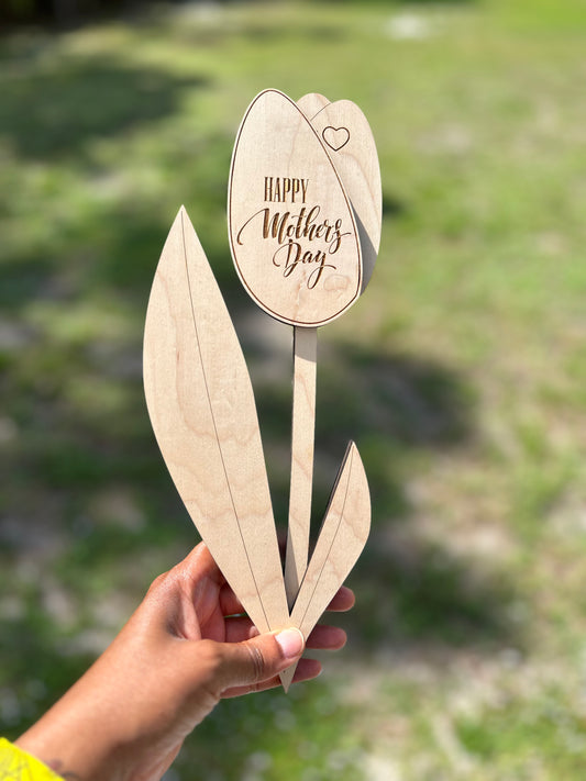 Mother's Day Tulip Gift Card Holder